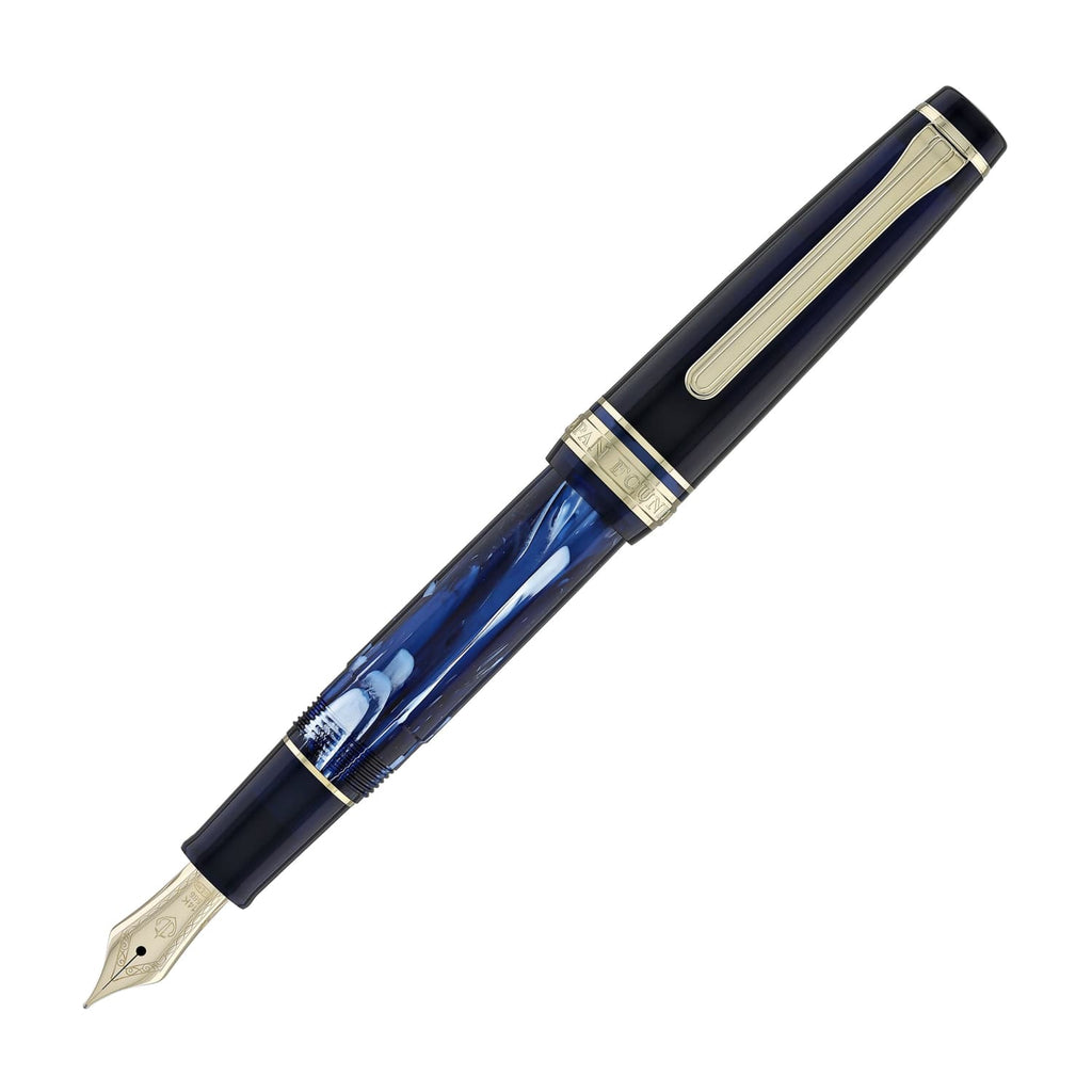 Sailor Professional Gear Slim Mini Recontre Fountain Pen in Terre - 14Kt Gold Medium Fine Nib Fountain Pen