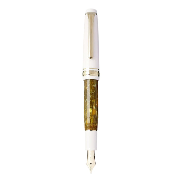 Sailor Professional Gear Slim Mini ’Rencontre’ #4 Series Fountain Pen in L’ helianthe (The Sunflower) - 14k Gold Medium Fine Point