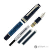 Sailor Professional Gear Slim Mini ’Rencontre’ #4 Series Fountain Pen in La Mer (The Sea) - 14k Gold Medium Fine Point Fountain Pen