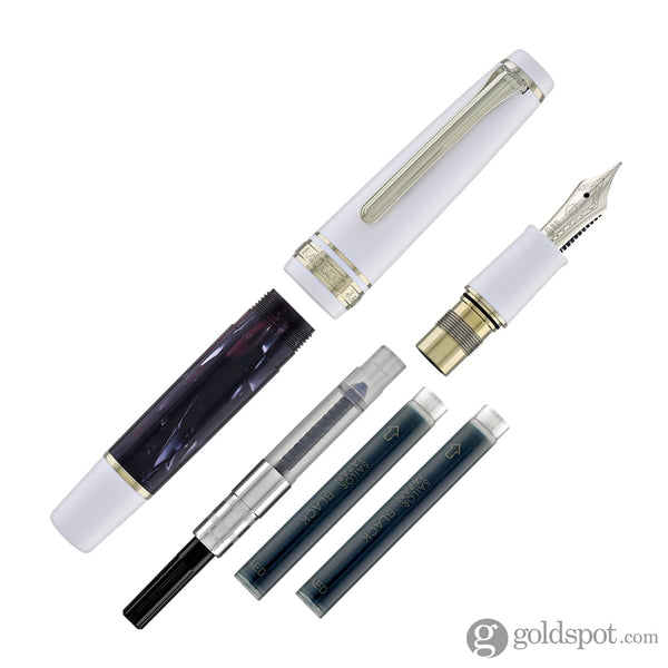 Sailor Professional Gear Slim Mini Rencontre #4 Series Fountain Pen in Le Raisin (The Grape) - 14k Gold Medium Fine Point Fountain Pen