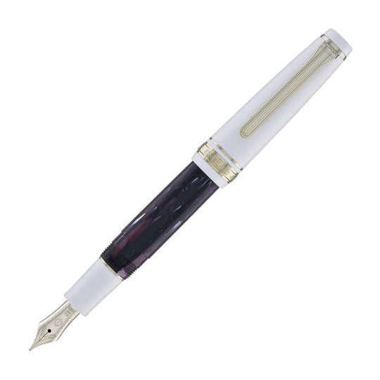 Sailor Professional Gear Slim Mini Rencontre #4 Series Fountain Pen in Le Raisin (The Grape) - 14k Gold Medium Fine Point