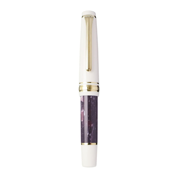 Sailor Professional Gear Slim Mini Rencontre #4 Series Fountain Pen in Le Raisin (The Grape) - 14k Gold Medium Fine Point Fountain Pen