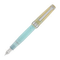 Sailor Professional Gear Slim 'Princess Raden' Fountain Pen in Princess Koto with Silver Trim - 14K Gold
