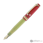 Sailor Professional Gear Slim ’Princess Raden’ Fountain Pen in Princess Uguisu with Gold IP - 14K