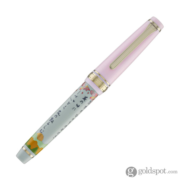 Sailor Professional Gear Slim Seasonal Waka Poetry Fountain Pen in Spring - 14k Gold Fountain Pen