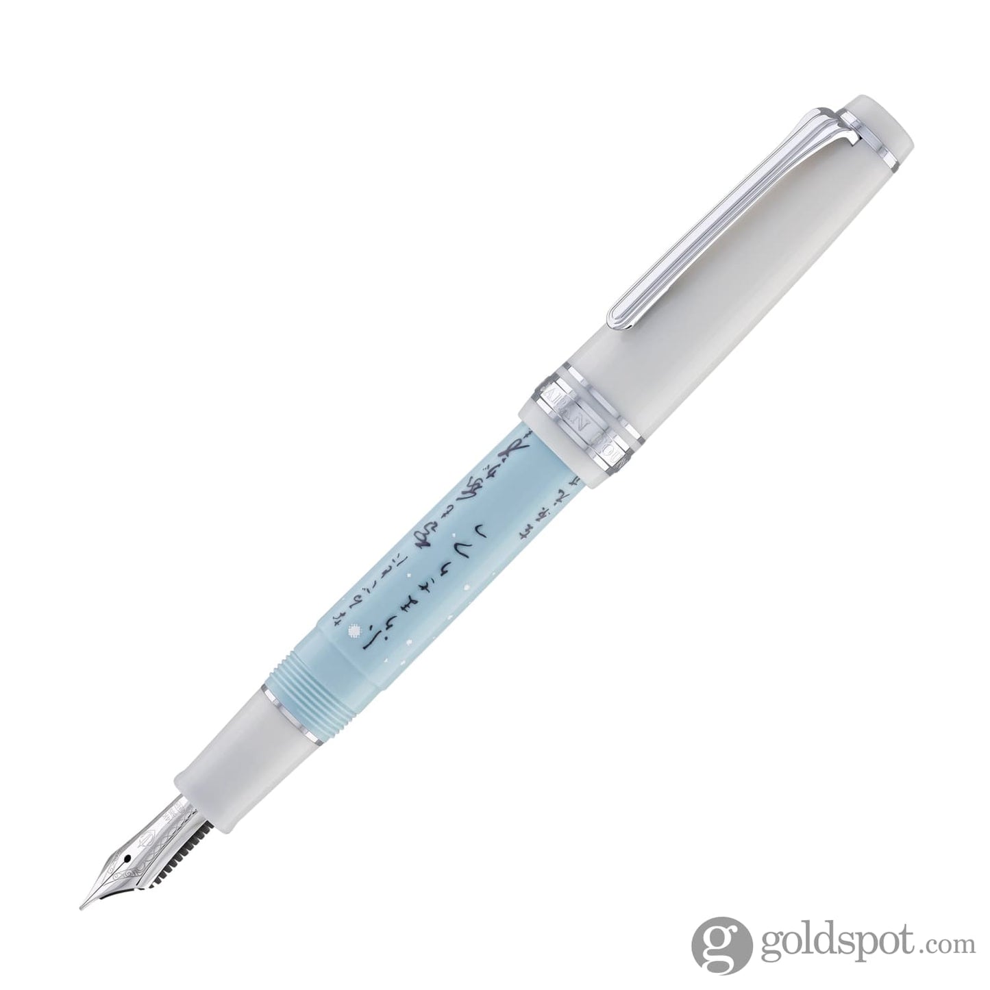 Sailor Professional Gear Slim Seasonal Waka Poetry Fountain Pen in Winter - 14K Gold with Rhodium Plating Fountain Pen