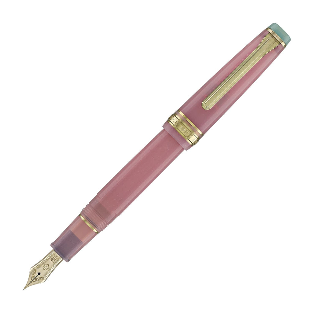 Sailor Professional Gear Slim Solar Term Series Fountain Pen in Hagi Gold Trim - 14kt Gold Nib Fountain Pen