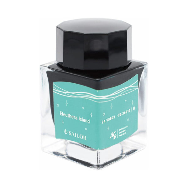 Sailor Satellite Crayon Project Bottled Ink in Eleuthera Island - 20mL Bottled Ink