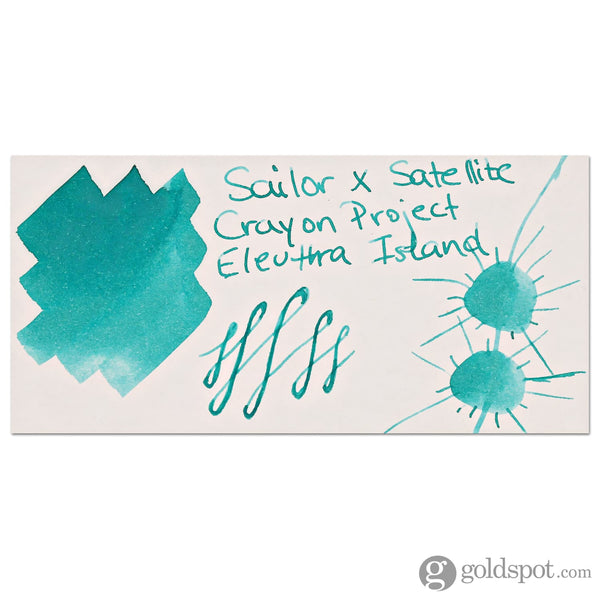 Sailor Satellite Crayon Project Bottled Ink in Eleuthera Island - 20mL Bottled Ink