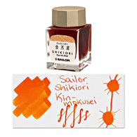 Sailor Shikiori Bottled Ink in Kin-Mokusei (Osmanthus Orange) - 20 mL