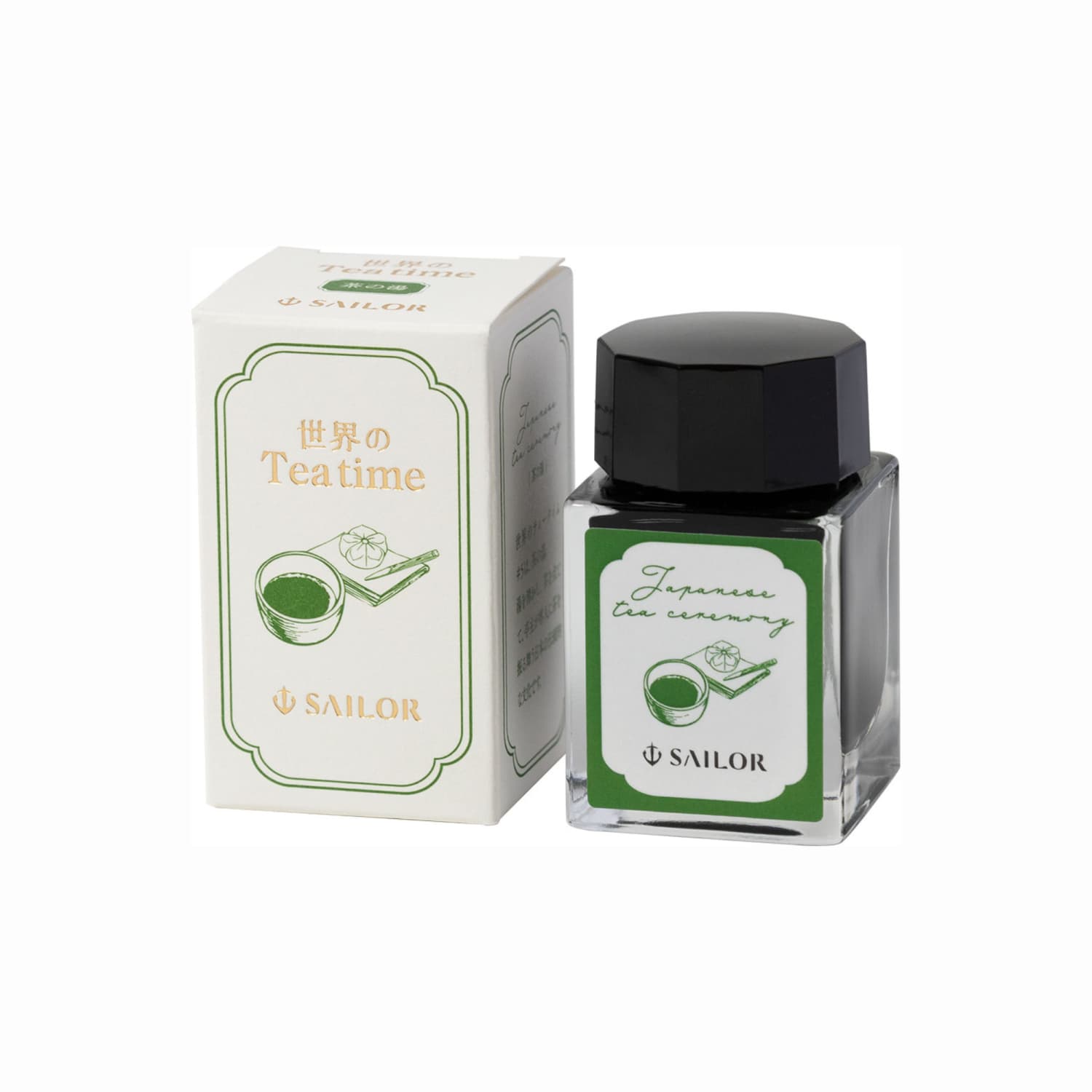 Sailor 'Teatime Around the World' #5 Series Bottled Ink in Japanese Te ...