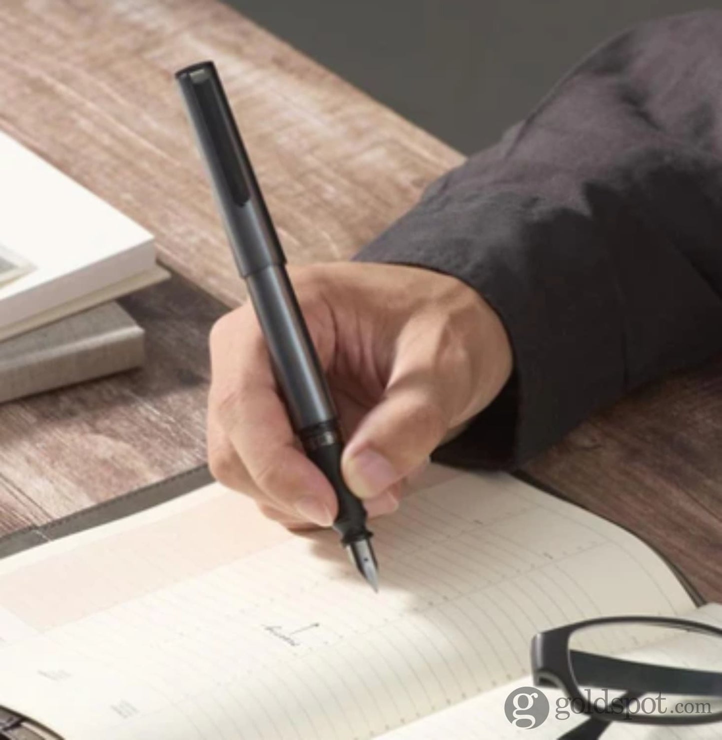 Sailor Tuzu Adjust Forge Fountain Pen in Gunmetal Fountain Pens