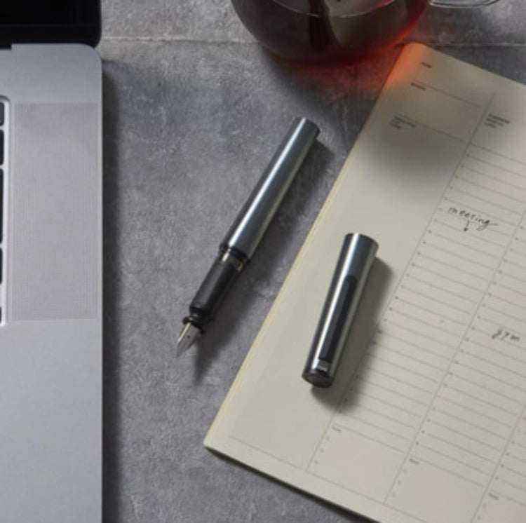 Sailor Tuzu Adjust Forge Fountain Pen in Gunmetal Fountain Pens