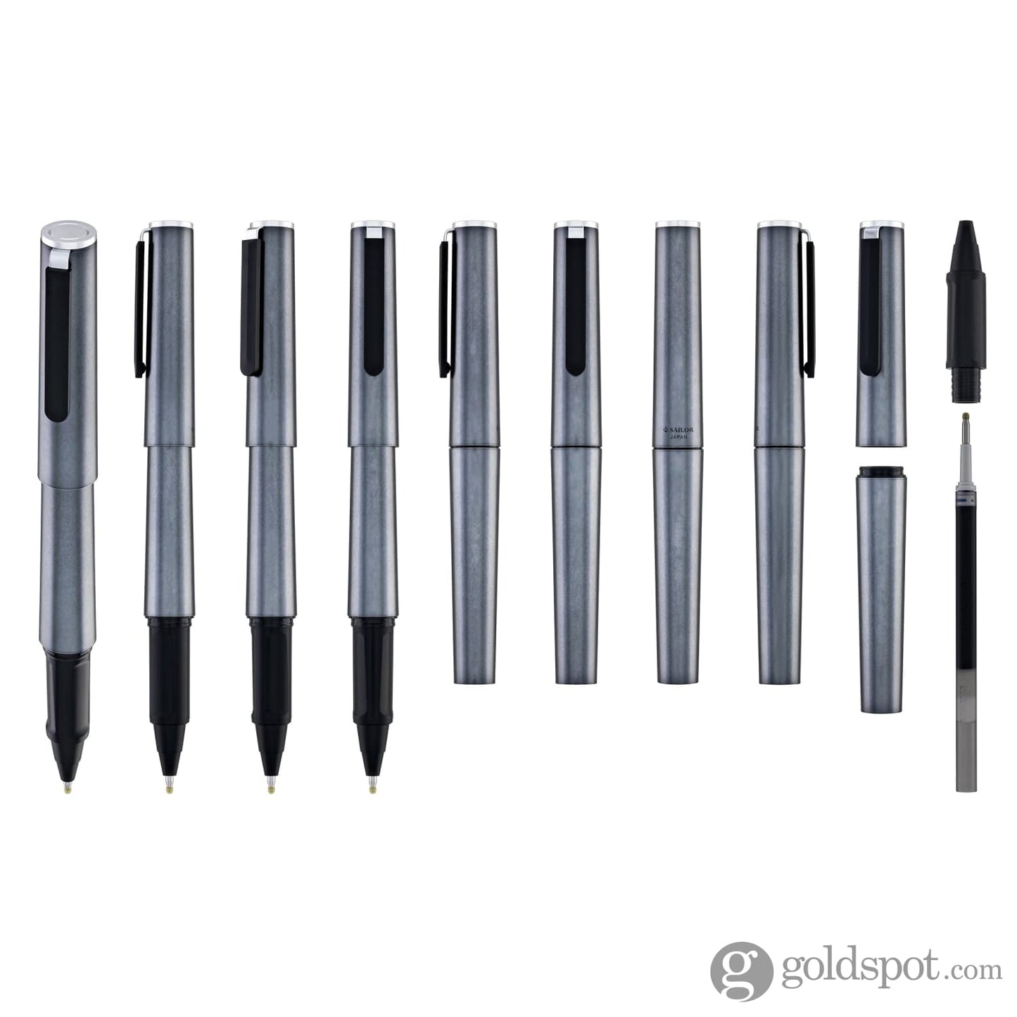Sailor Tuzu Forge Ballpoint Pen in Gunmetal Ballpoint Pens