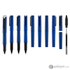 Sailor Tuzu Forge Ballpoint Pen in Metallic Blue Ballpoint Pens