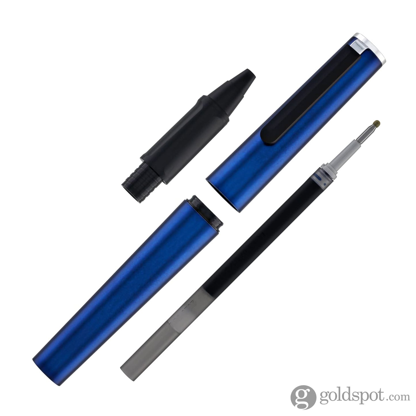Sailor Tuzu Forge Ballpoint Pen in Metallic Blue Ballpoint Pens