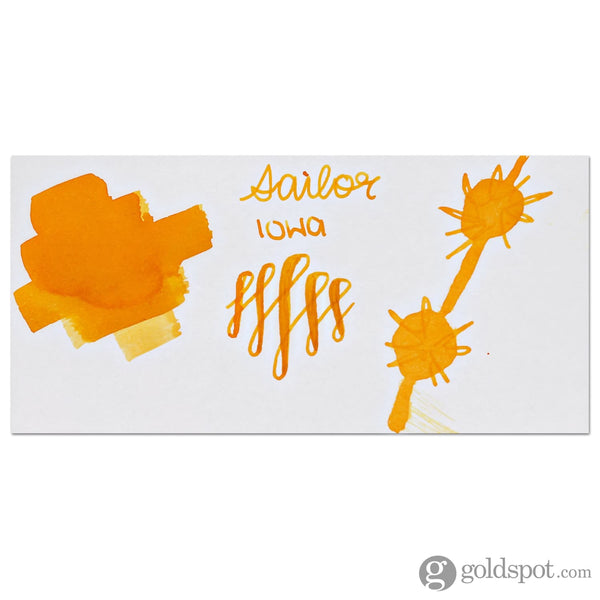 Sailor USA State Bottled Ink in Iowa (Bright Yellow) - 20 mL Bottled Ink