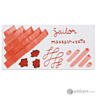 Sailor USA State Bottled Ink in Massachusetts (Warm Autumn Orange) - 20 mL Bottled Ink
