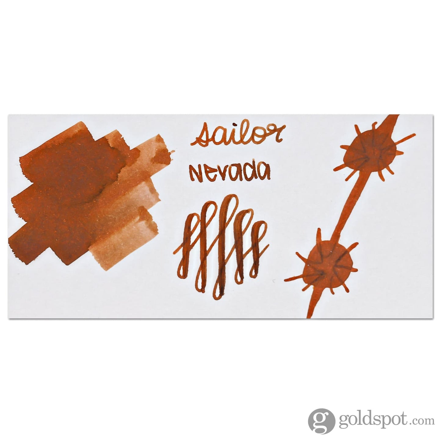 Sailor USA State Bottled Ink in Nevada (Reddish Brown) - 20 mL Bottled Ink