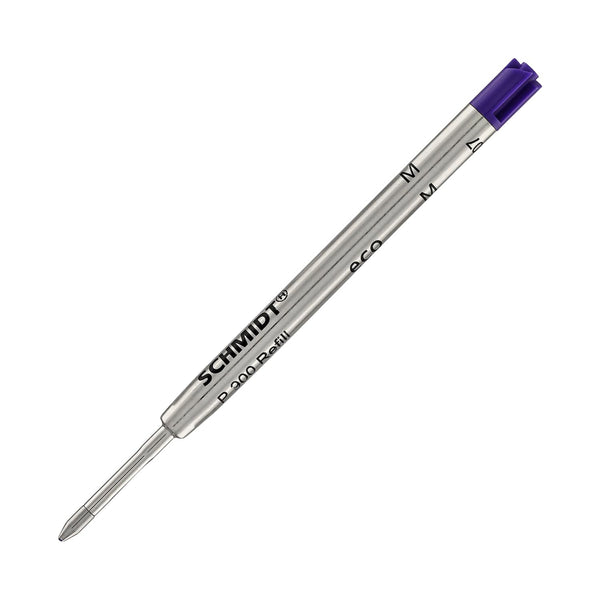 Schmidt P900 Eco Ballpoint Pen Refill in Purple by Monteverde - Medium Point Ballpoint Pen Refills