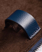 Scribo Astoz Double Leather Pen Pouch in Blu Notte Pen Cases