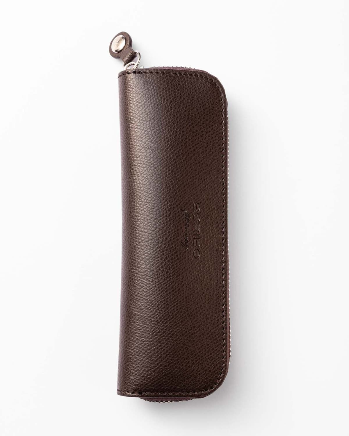 Scribo Astoz Double Leather Pen Pouch in Tradizionale Pen Cases