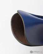 Scribo Astuzen Single Leather Pen Pouch in Blu Pop Pen Cases