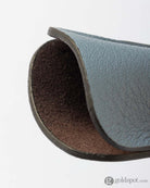 Scribo Astuzen Single Leather Pen Pouch in Grigio Scribo Pen Cases