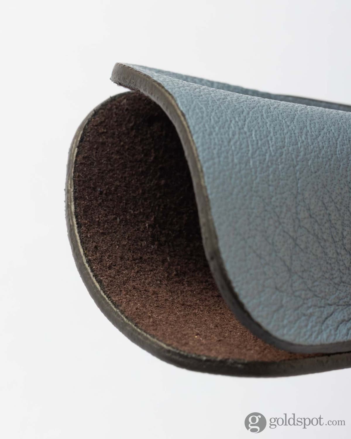 Scribo Astuzen Single Leather Pen Pouch in Grigio Scribo Pen Cases