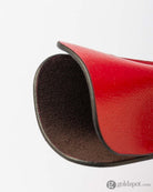 Scribo Astuzen Single Leather Pen Pouch in Rosso Melograno Pen Cases