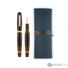 Scribo Feel Fountain Pen in Ambra with Yellow Gold Trim Fountain Pen