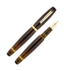 Scribo Feel Fountain Pen in Ambra with Yellow Gold Trim Fountain Pen