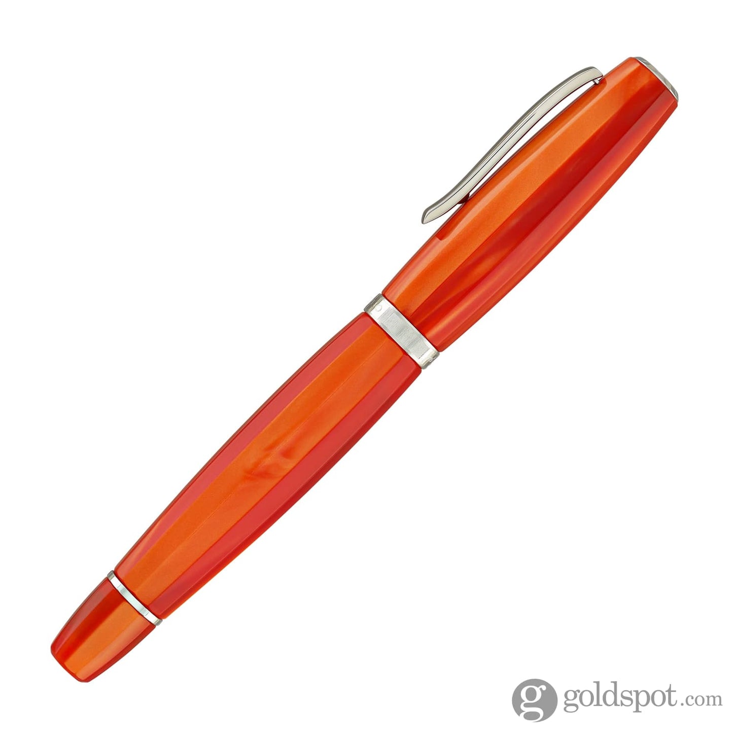 Scribo Feel Fountain Pen in Arancia with Platinum Trim Fountain Pen