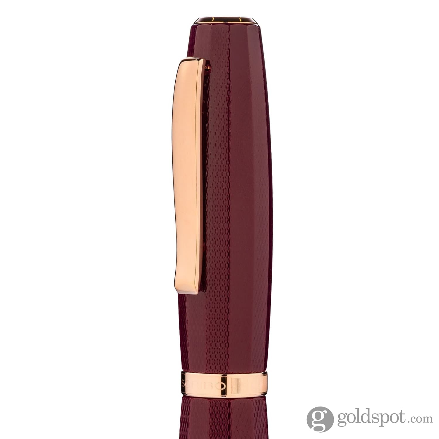 Scribo Feel Fountain Pen in Dandy Velvet with Rose Gold Trim