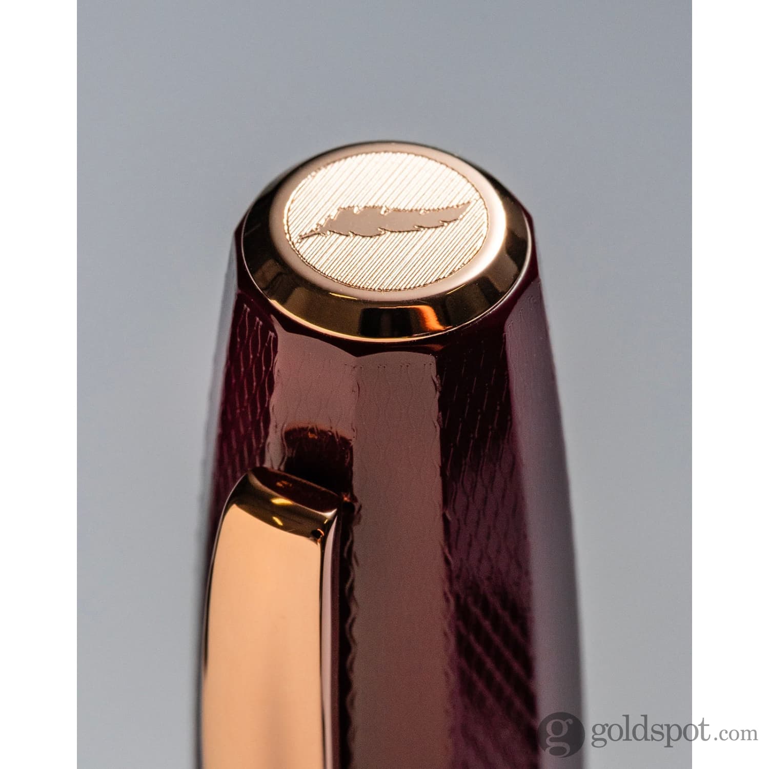 Scribo Feel Fountain Pen in Dandy Velvet with Rose Gold Trim