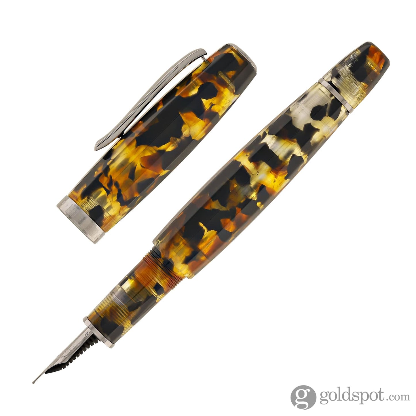 Scribo Feel Fountain Pen in Finestra Sul Tempo with Ruthenium Trim Fountain Pen