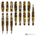 Scribo Feel Fountain Pen in Finestra Sul Tempo with Ruthenium Trim Fountain Pen