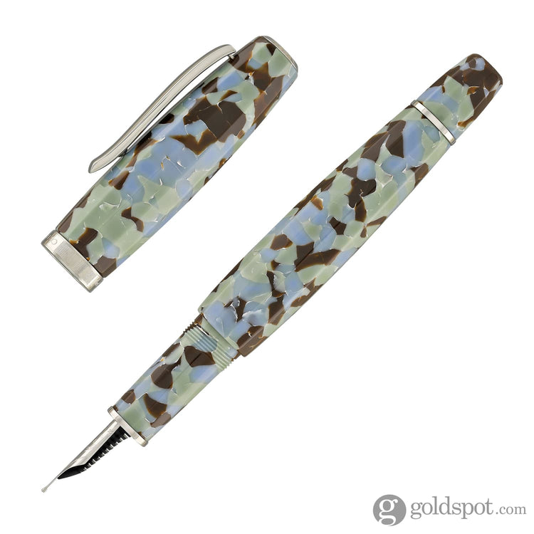 Scribo Feel Fountain Pen in Graniglia with Platinum Trim Fountain Pen