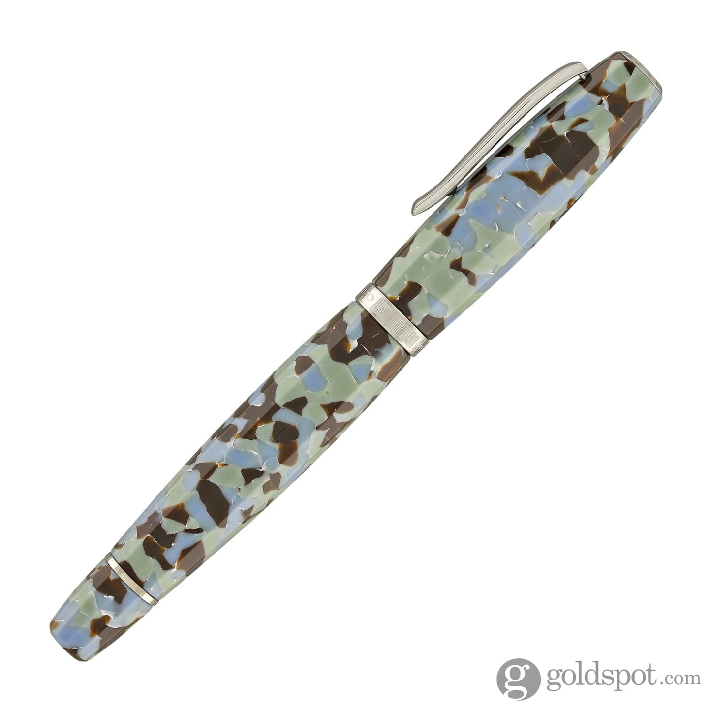 Scribo Feel Fountain Pen in Graniglia with Platinum Trim Fountain Pen