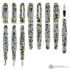 Scribo Feel Fountain Pen in Graniglia with Platinum Trim Fountain Pen