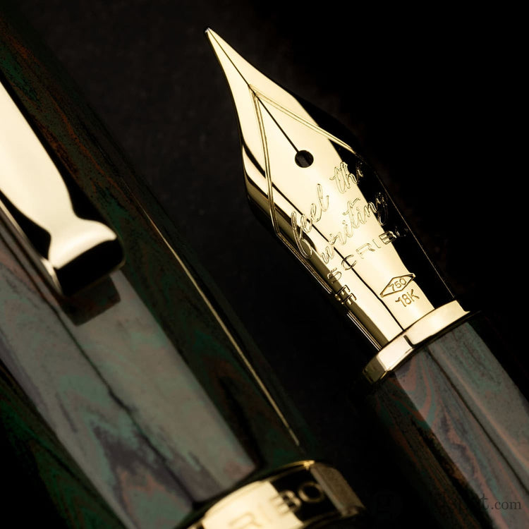 Scribo Feel Fountain Pen in Monte Cornero Ebonite Fountain Pen