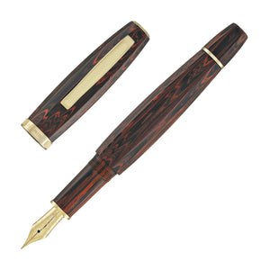 SCRIBO FEEL Fountain Pen in Palissandro Ebonite Limited Edition Fountain Pen