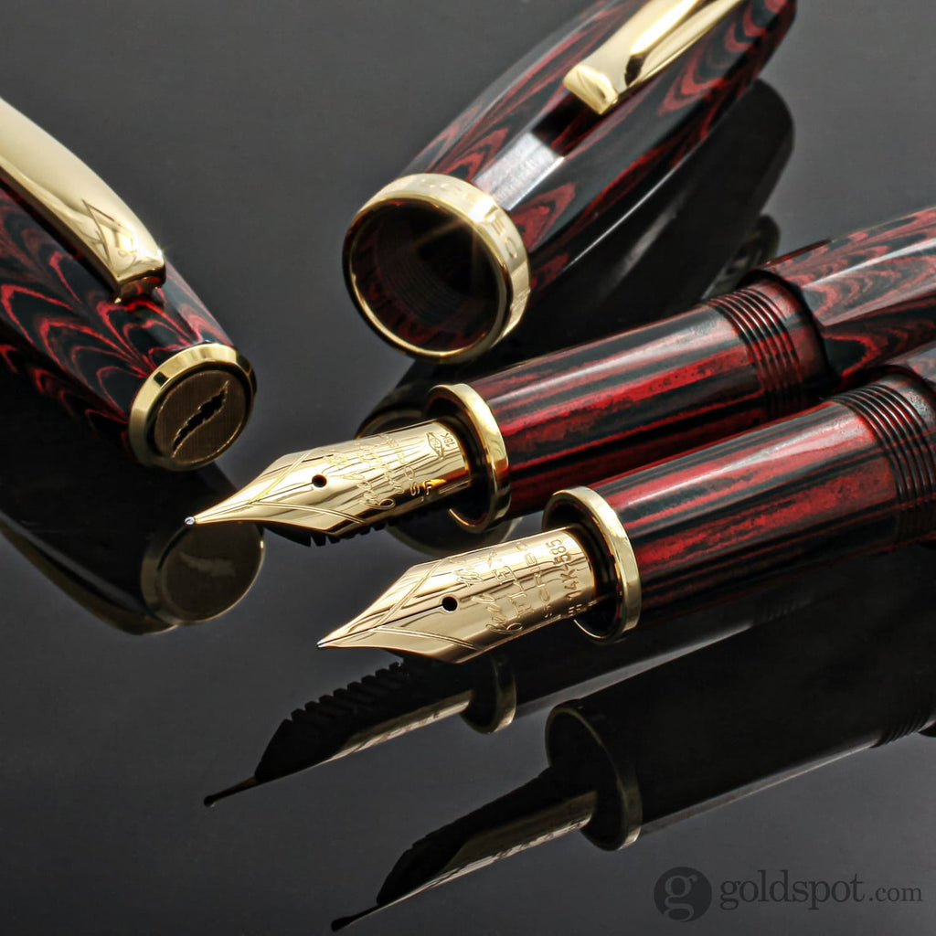 Scribo Feel Fountain Pen in Palissandro Ebonite Limited Edition