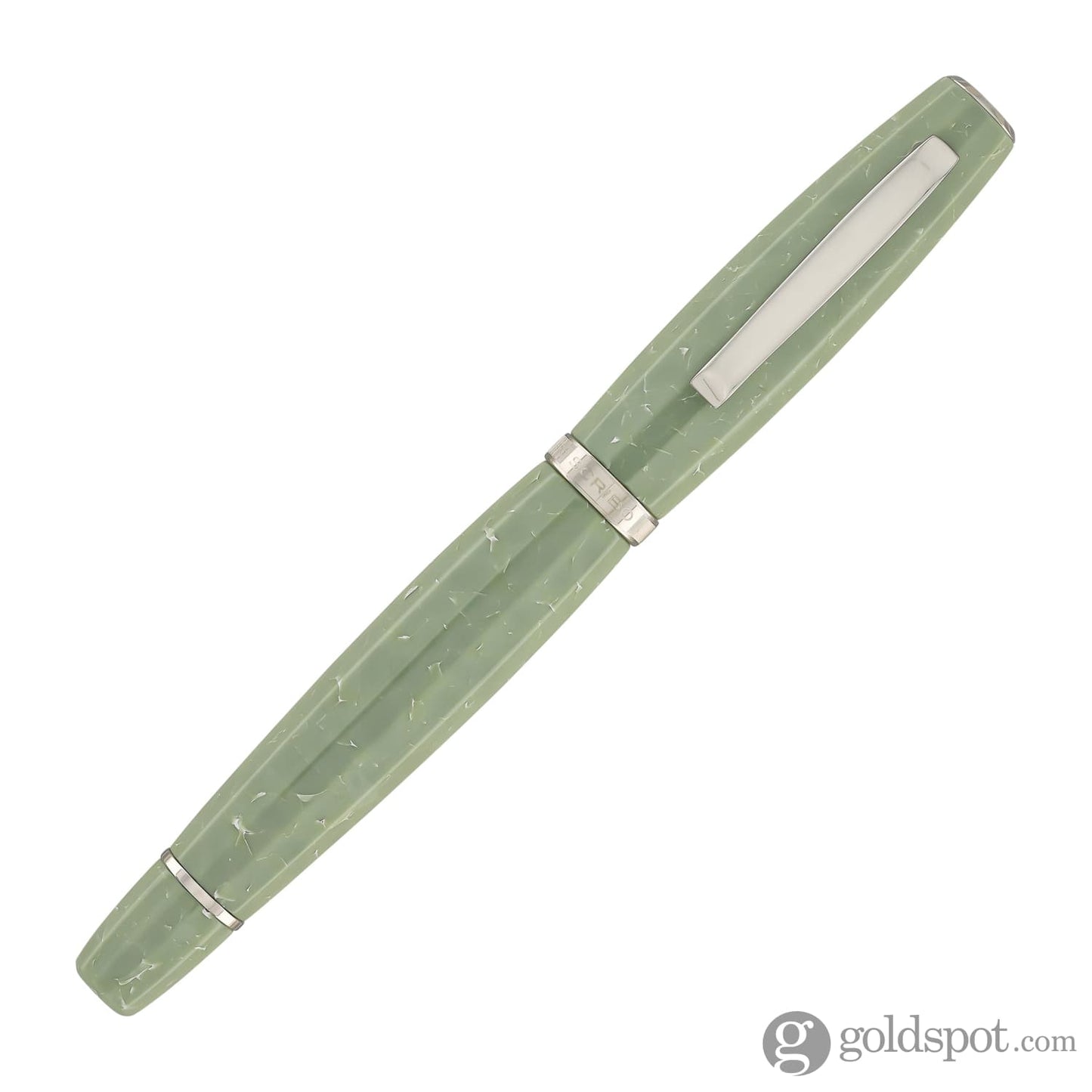 Scribo Feel Fountain Pen in Verde Antico with Platinum Trim Fountain Pen