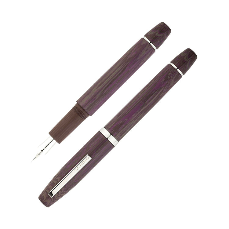 Scribo Flow Fountain Pen in Armonia with Platinum Trim Fountain Pen
