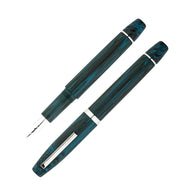 Scribo Flow Fountain Pen in Tempo with Platinum Trim