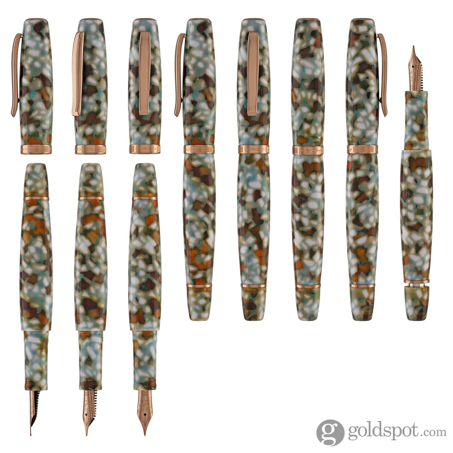 Scribo La Dotta Fountain Pen in Travertino Fountain Pen