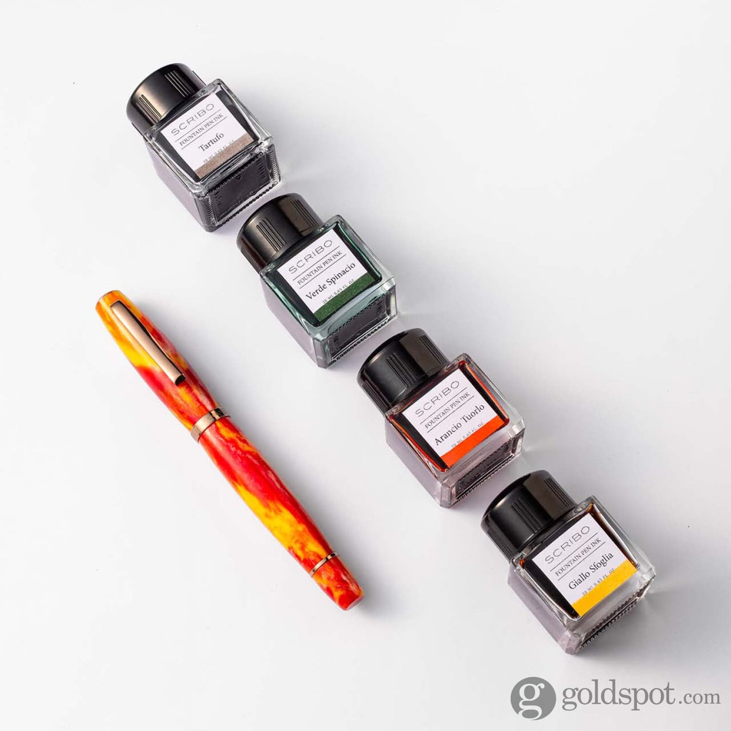 Scribo La Dotta Fountain Pen in Uovo in Raviolo Fountain Pen