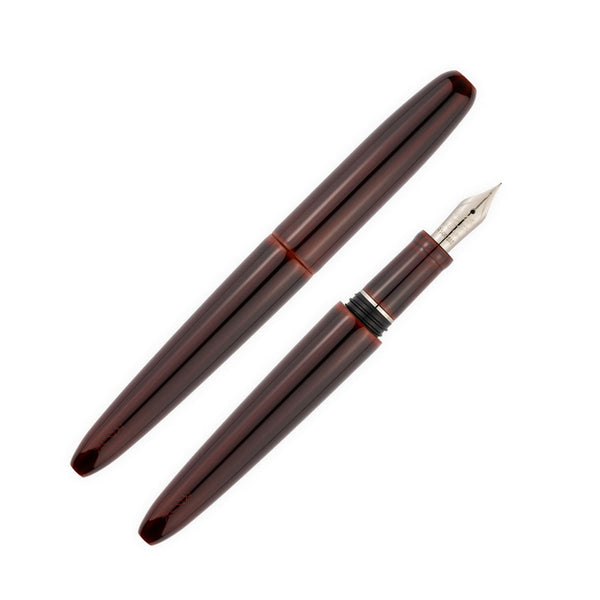 Scribo Piuma Fountain Pen in Hane Tamenuri with Ruthenium Trim Fountain Pen