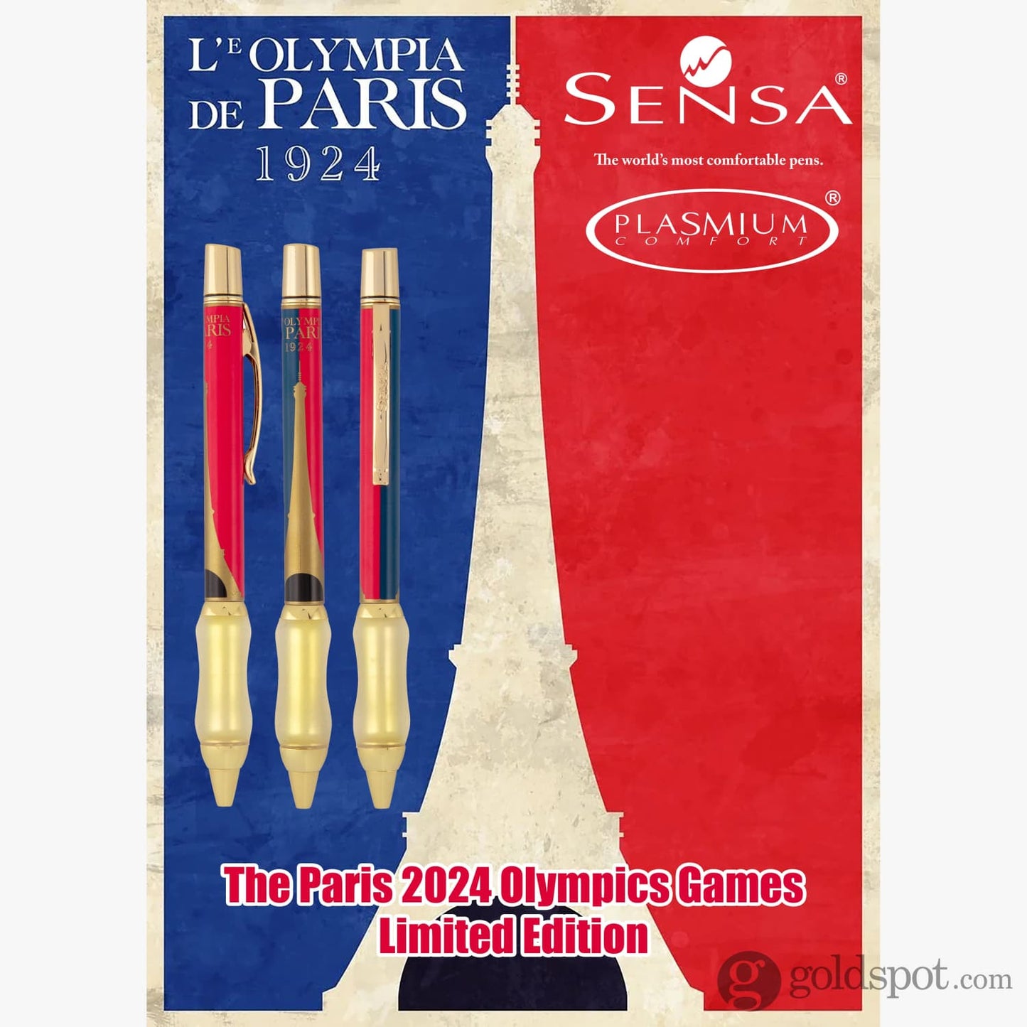 Sensa 2024 Paris Olympics Ballpoint Pen - Limited Edition Ballpoint Pens